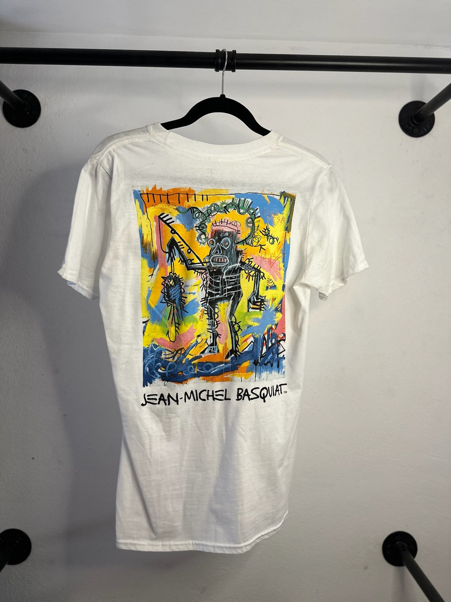 PLAYERA BLANCA BASQUIAT