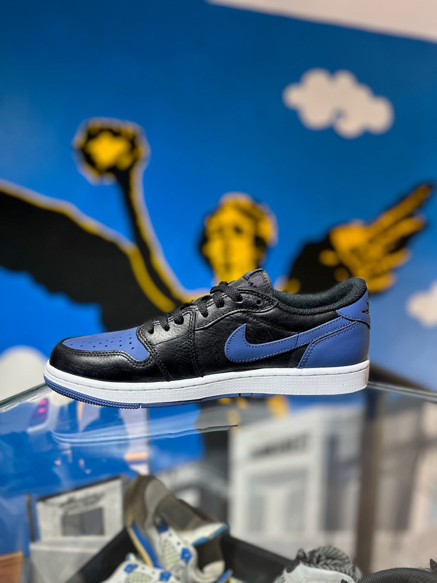 JORDAN 1 LOW MISTIC NAVE