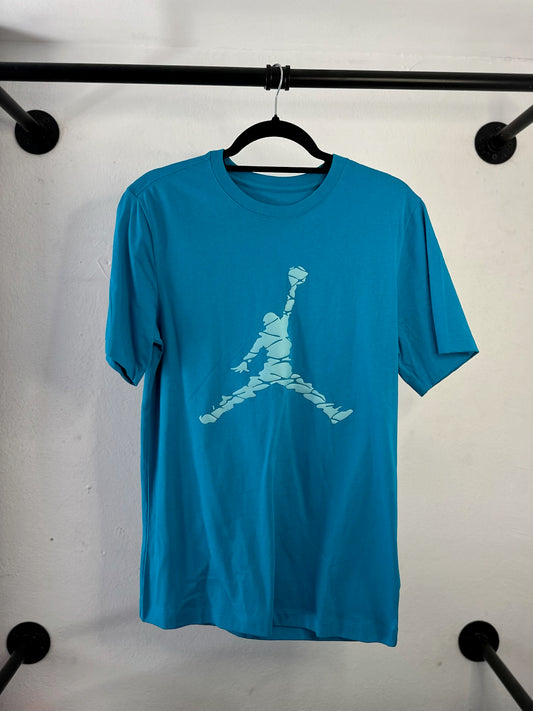 PLAYERA JORDAN AZUL UNC