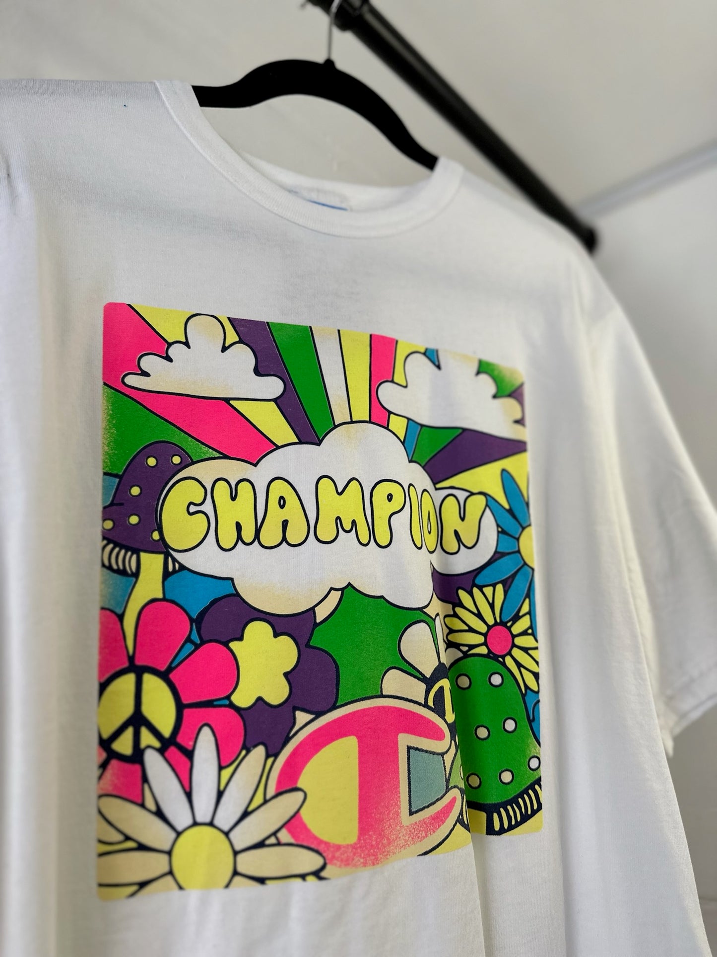 PLAYERA CHAMPION PEACE