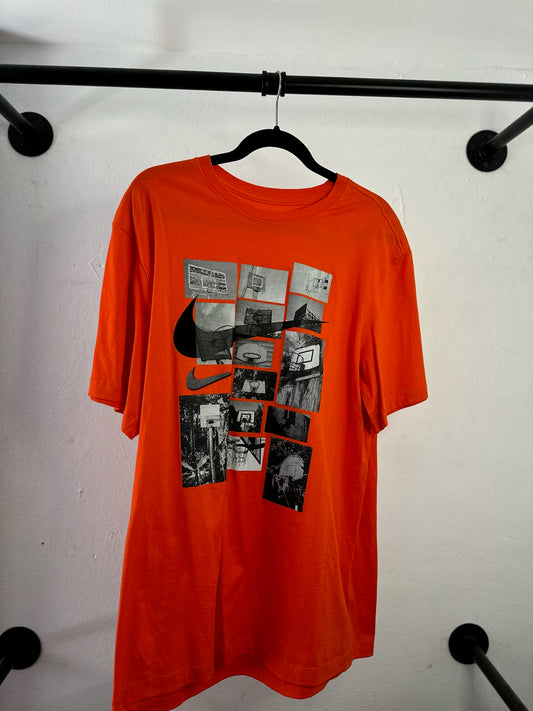 PLAYERA NIKE BASKET NARANJA