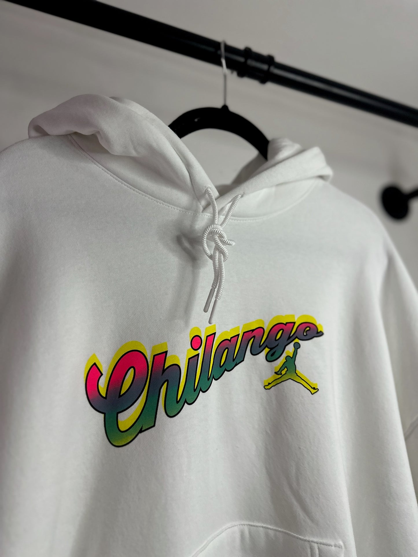 SUDADERA CHILANGO BLANCA MUJER